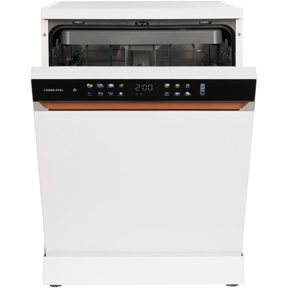 Отдельностоящая посудомоечная машина Hiberg i-Q 6815 LW - фото 4