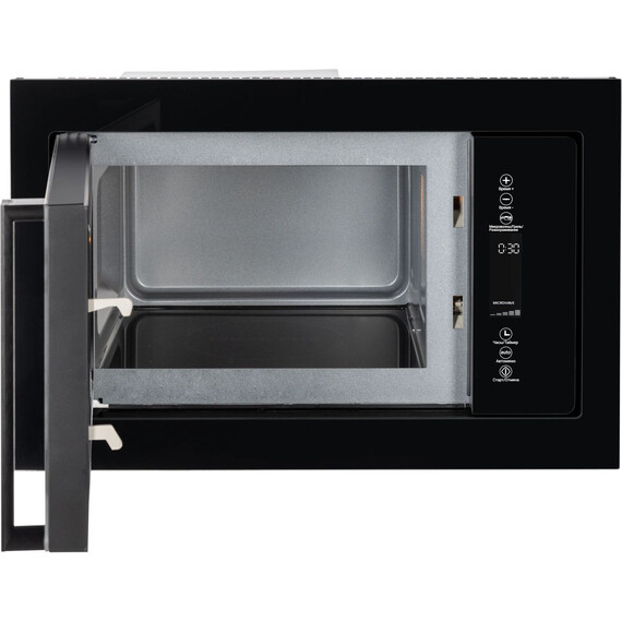 Встраиваемая микроволновая печь Hiberg i-VM 8505 B (чёрное стекло) - фото 6