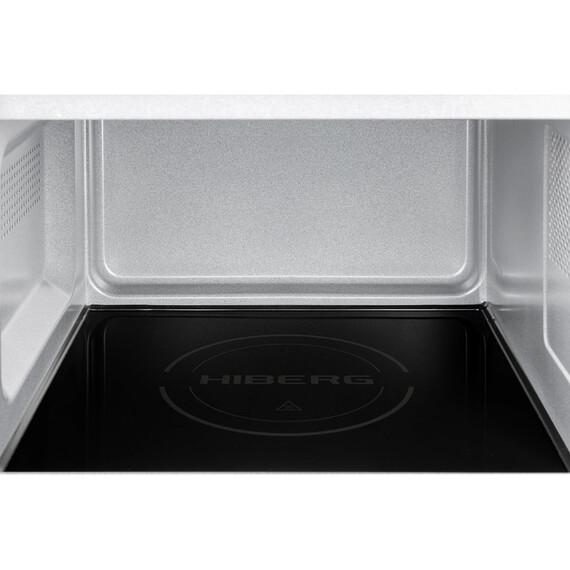 Встраиваемая микроволновая печь Hiberg i-VM 8505 B (чёрное стекло) - фото 9