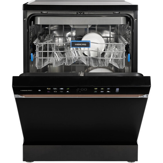 Отдельностоящая посудомоечная машина Hiberg i-Q 6815 LB - фото 25
