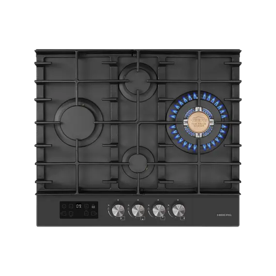 Газовая варочная поверхность Hiberg VM 6245 Gr - фото 