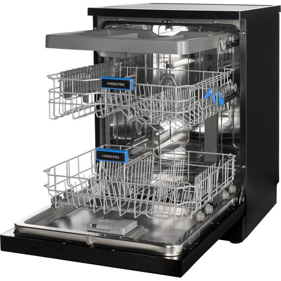 Отдельностоящая посудомоечная машина Hiberg i-Q 6815 LB - фото 5