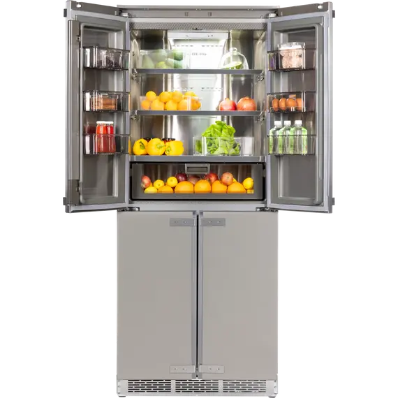 Встраиваемый двухкамерный холодильник Hiberg i-RFQB 550 NFG - фото 2