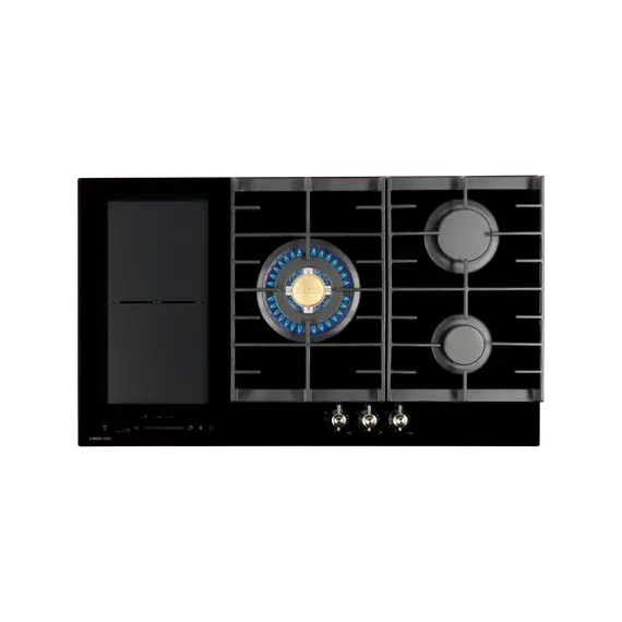 Комбинированная варочная поверхность Hiberg i-VM 9035 B - фото 