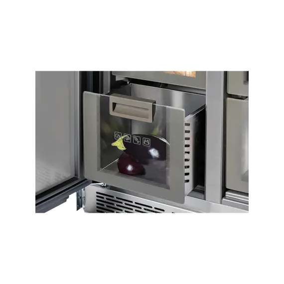 Встраиваемый двухкамерный холодильник Hiberg i-RFQB 550 NFG - фото 14