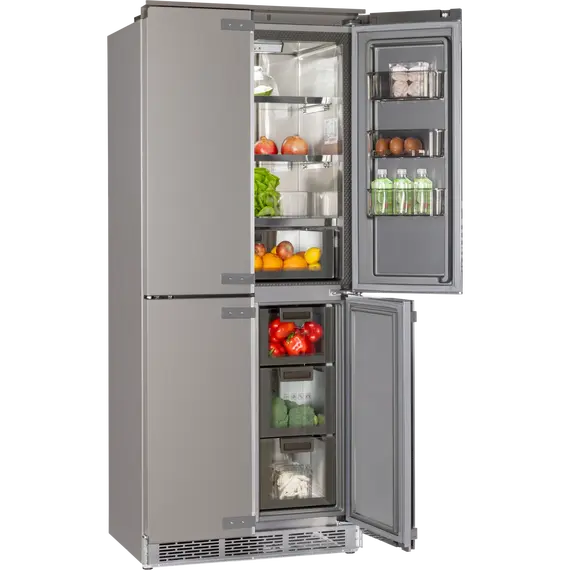 Встраиваемый двухкамерный холодильник Hiberg i-RFQB 550 NFG - фото 5