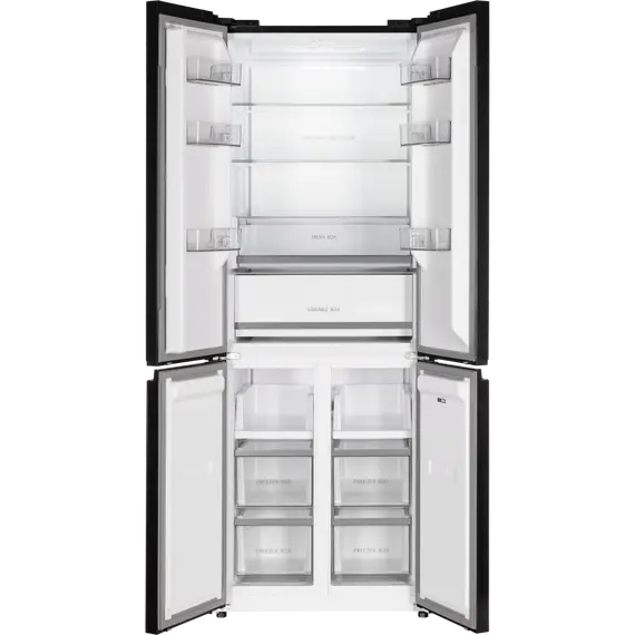 Двухкамерный холодильник Nordfrost RFQ 440 NFGB inverter - фото 8