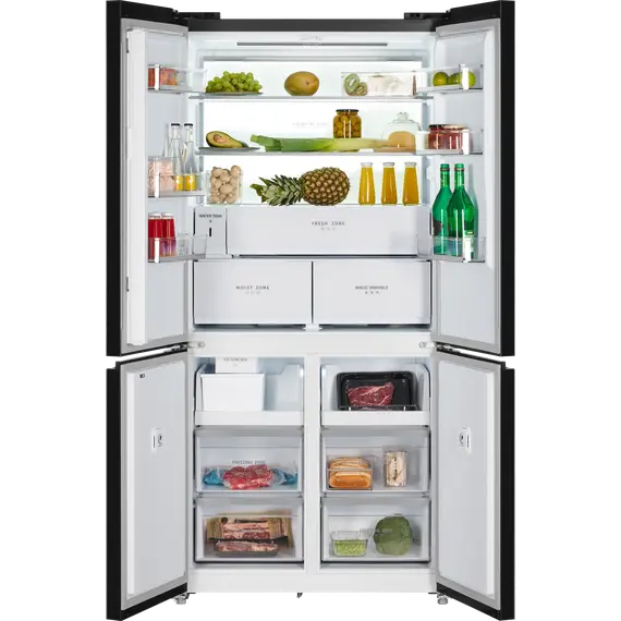 Двухкамерный холодильник Hiberg i-RFQ 705G Y - фото 2