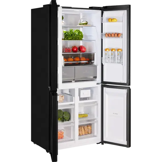 Двухкамерный холодильник Hiberg i-RFQ 630G B - фото 6