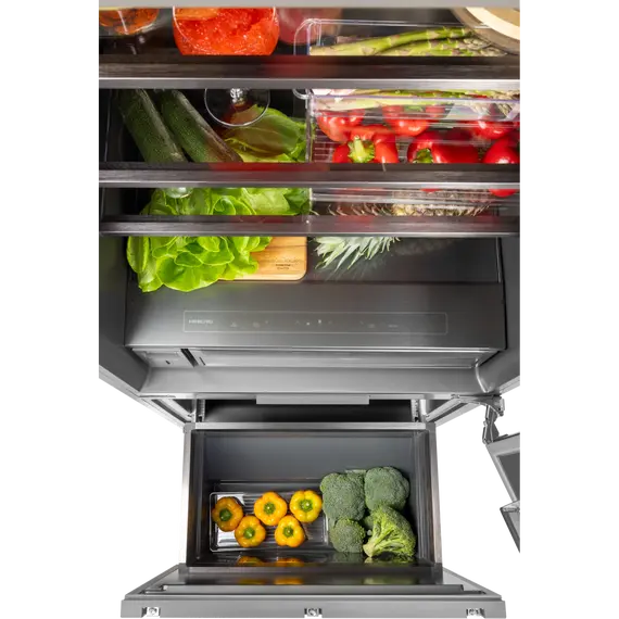 Встраиваемый двухкамерный холодильник Hiberg S-RFC 600 B - фото 18