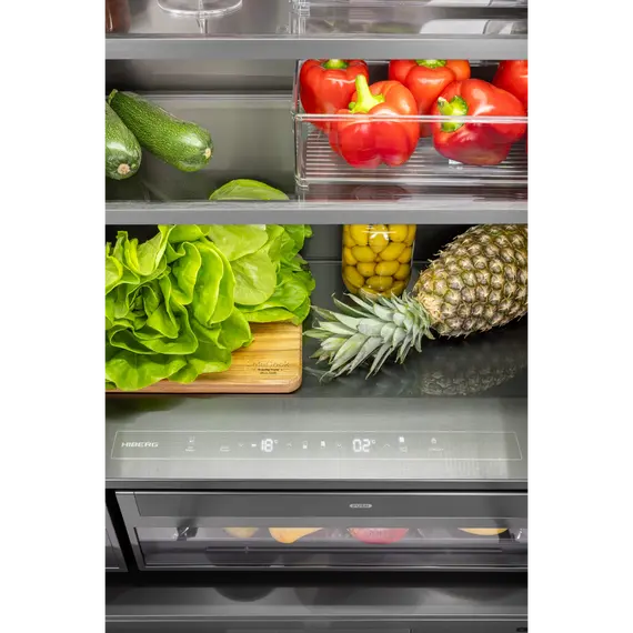 Встраиваемый двухкамерный холодильник Hiberg S-RFC 600 B - фото 10