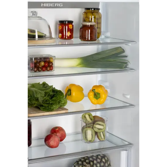 Встраиваемый двухкамерный холодильник Hiberg i-RFCB 520F NFW - фото 8