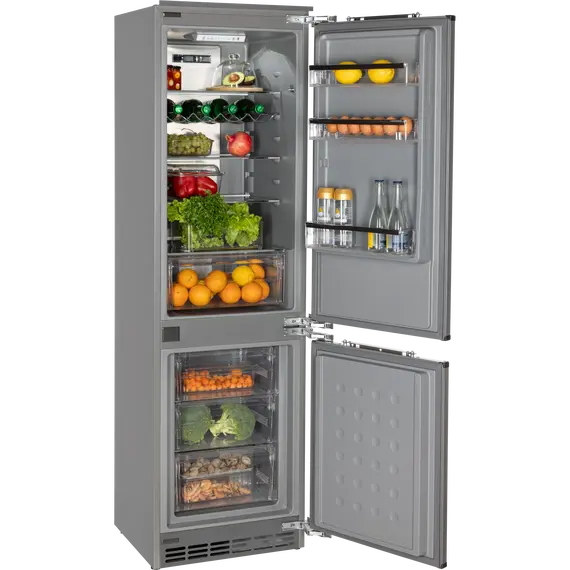 Встраиваемый двухкамерный холодильник Hiberg i-RFCB 400F NF - фото 2