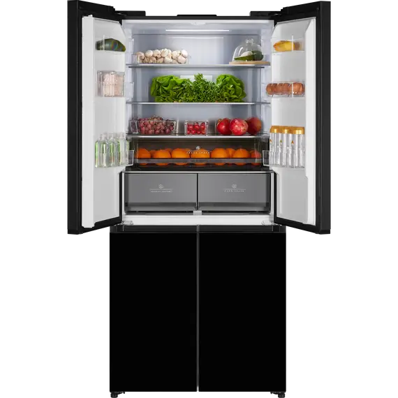 Двухкамерный холодильник Hiberg i-RFQ 630G B - фото 2