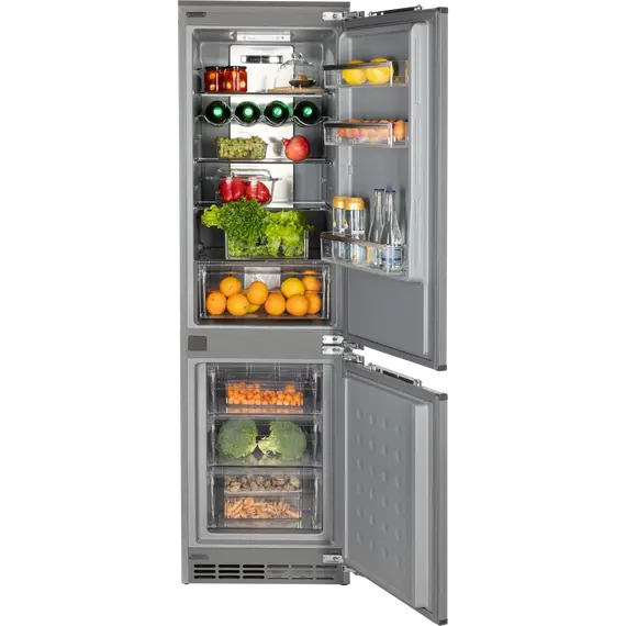 Встраиваемый двухкамерный холодильник Hiberg i-RFCB 400F NF - фото 