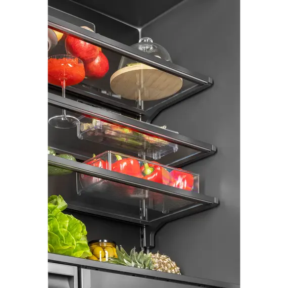 Встраиваемый двухкамерный холодильник Hiberg S-RFC 600 B - фото 14