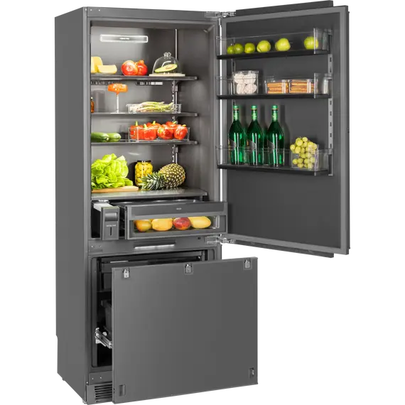 Встраиваемый двухкамерный холодильник Hiberg S-RFC 600 B - фото 4