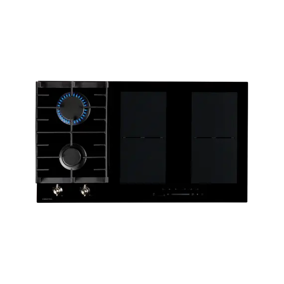 Комбинированная варочная поверхность Hiberg i-VM 9025 B - фото 