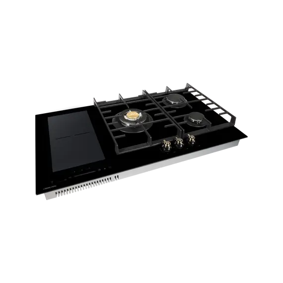 Комбинированная варочная поверхность Hiberg i-VM 9035 B - фото 3