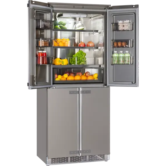 Встраиваемый двухкамерный холодильник Hiberg i-RFQB 550 NFG - фото 4