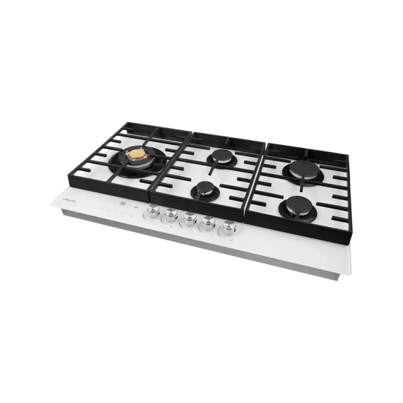 Газовая варочная поверхность Hiberg VM 9255 W - фото 5