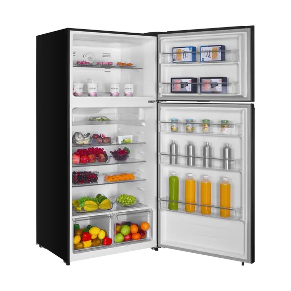 Двухкамерный холодильник Hiberg i-RFT 750G B - фото 3