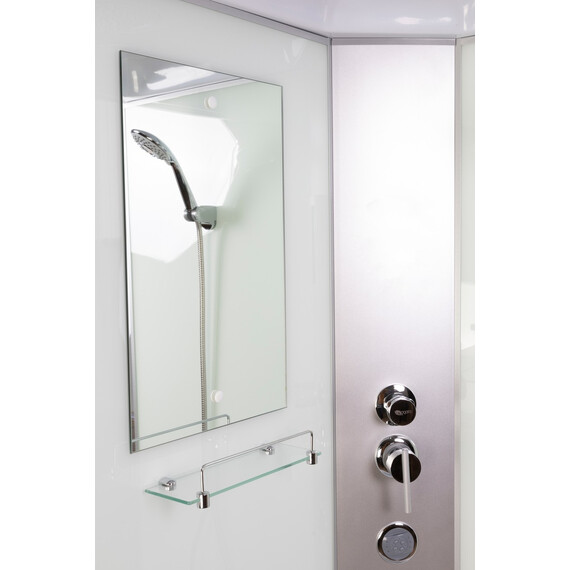 Душевая кабина Niagara Classic 120x90 см 432953QG, хром/матовое (безсиликоновая сборка) - фото 4