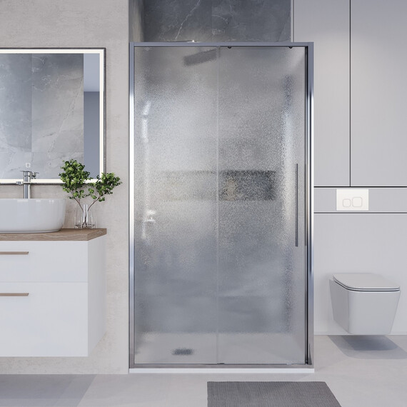 Душевое ограждение Niagara Nova 130x80 см NG-65-13CH-CH80-34, хром/шиншилла - фото 4