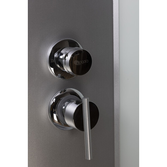 Душевая кабина Niagara Classic 120x90 см 432953QBK, хром/матовое (безсиликоновая сборка) - фото 7