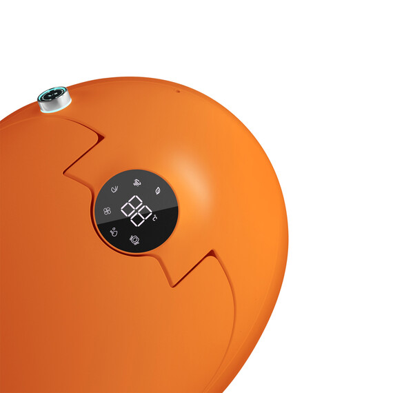 Унитаз-биде приставной электронный с импульсным смывом Abber Bequem AC1131SOR с крышкой микролифт, оранжевый - фото 8