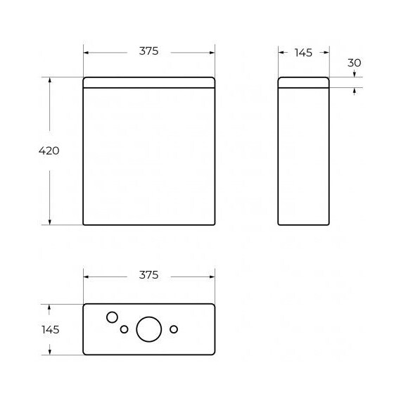 Унитаз-компакт безободковый BelBagno Acqua-tor BB2801CP-TOR/SC с тонкой крышкой микролифт (Система смыва торнадо) - фото 16