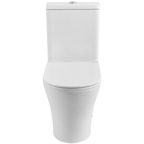 Унитаз-компакт безободковый BelBagno Acqua-tor BB2801CP-TOR/SC с тонкой крышкой микролифт (Система смыва торнадо) - фото 7