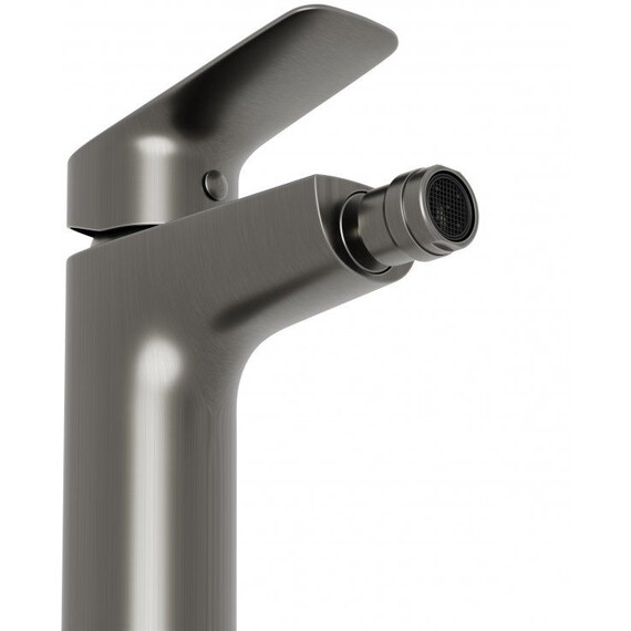 Смеситель для биде BelBagno DUE-BD-GM-W0, оружейная сталь - фото 2