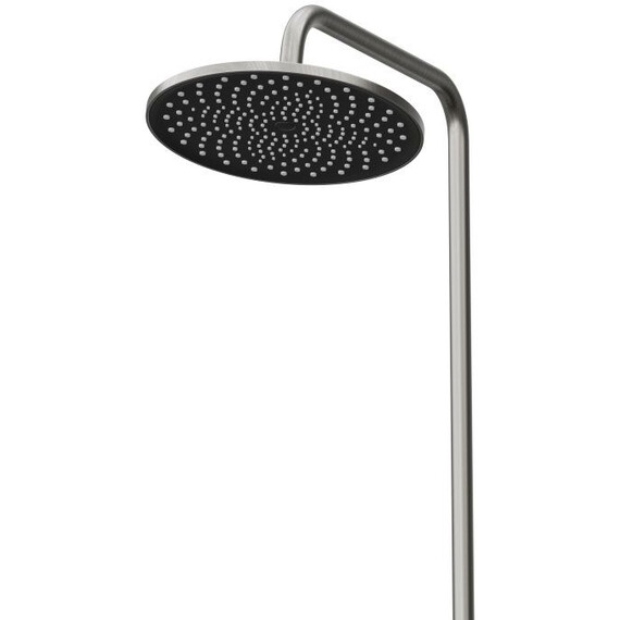 Душевая стойка BelBagno MARINO-VSCM-GM, оружейная сталь - фото 4
