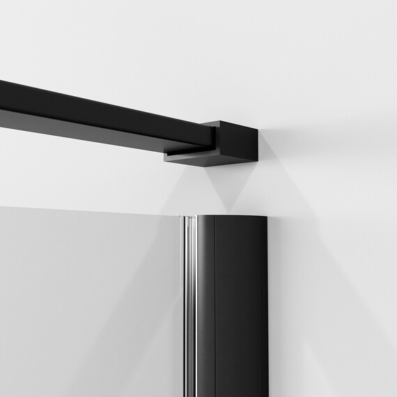 Душевое ограждение Niagara Nova 90x90 см NG-6831-34BLACK, чёрный/прозрачное - фото 9