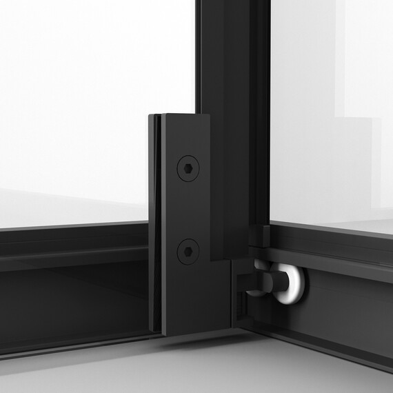 Душевое ограждение Niagara Nova 100x100 см NG-6835-34BLACK, чёрный/прозрачное - фото 11