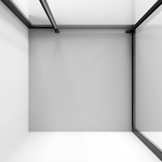 Душевое ограждение Niagara Nova 100x100 см NG-6835-34BLACK, чёрный/прозрачное - фото 6