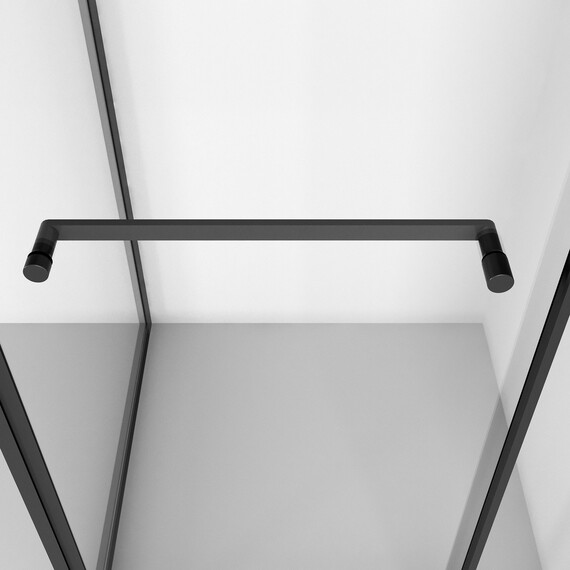 Душевое ограждение Niagara Nova 100x100 см NG-6835-34BLACK, чёрный/прозрачное - фото 7