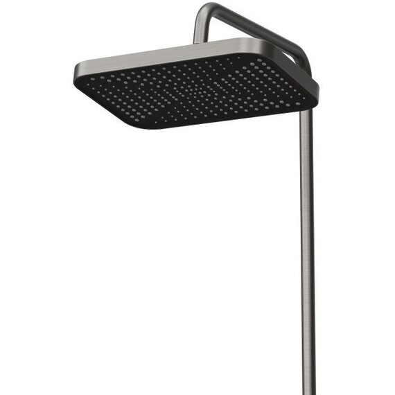 Душевая стойка BelBagno DUE-VSCM-GM, оружейная сталь - фото 2