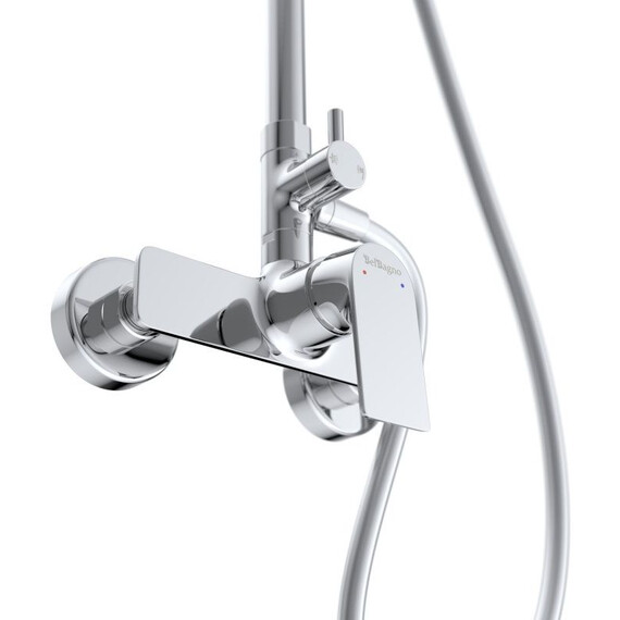 Душевой комплект Belbagno: Душевая стойка + смеситель для раковины MARINO-DOCM/LVM-CRM - фото 11