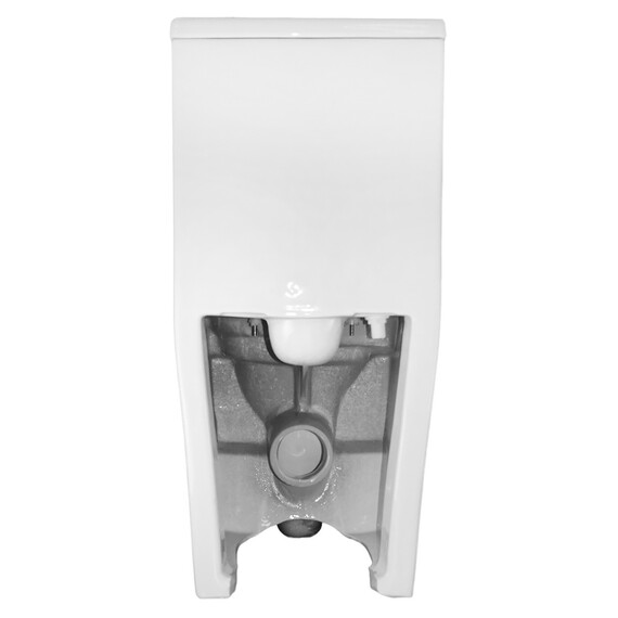 Унитаз-моноблок безободковый Azario Avanti AZ-6203 с быстросъемным сиденьем микролифт (система смыва торнадо) - фото 15