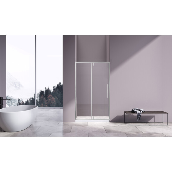 Душевая дверь Vincea Slim-N 110 см VDP-4SN110CL, хром/прозрачное - фото 2