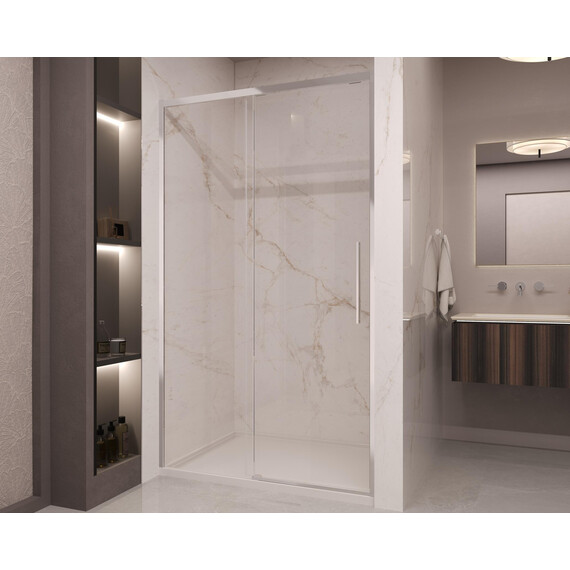 Душевая дверь Vincea Stella 110 см VDS-1ST110CL (стекло 8 м) хром/прозрачное - фото 2