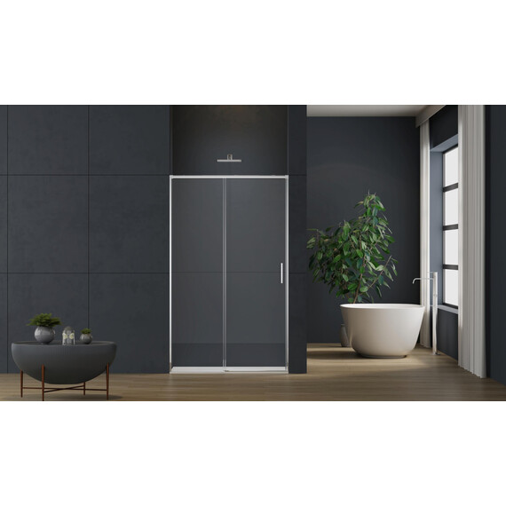 Душевая дверь Vincea Soft 2 120 см VDS-3SO2120CL, хром/прозрачное - фото 2