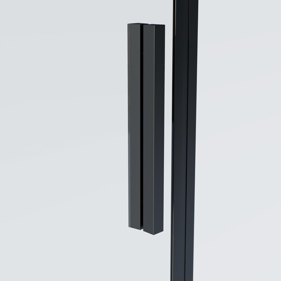 Душевая дверь Vincea Soft 2 140 см VDS-3SO2140CLB, чёрный/прозрачное - фото 5