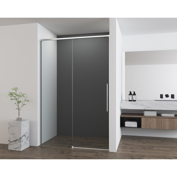 Душевая дверь Vincea Ultima 100 см VDS-7UL100CL (стекло 8 м) хром/прозрачное - фото 2