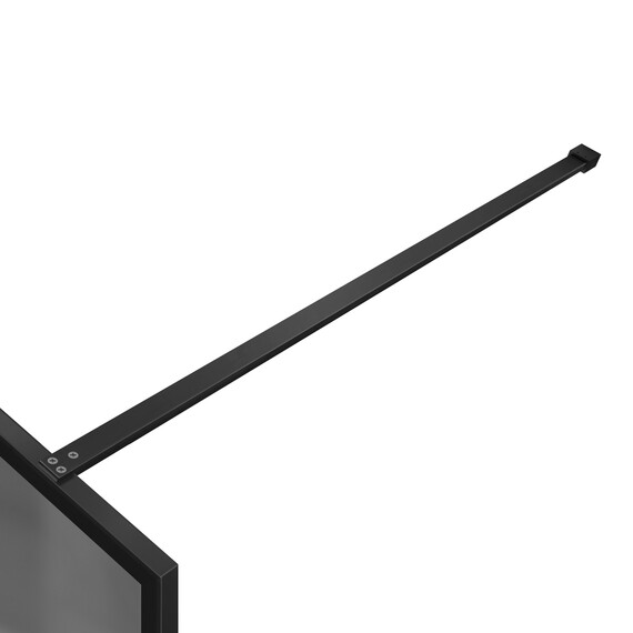 Душевая перегородка Vincea Walk-In 100 см VSW-1HP100GFB (стекло 8 мм) чёрный/тонированное - фото 2