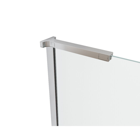 Душевая перегородка Vincea Walk-In 80 см VSW-7HA800CLB (стекло 8 мм) чёрный/прозрачное - фото 3