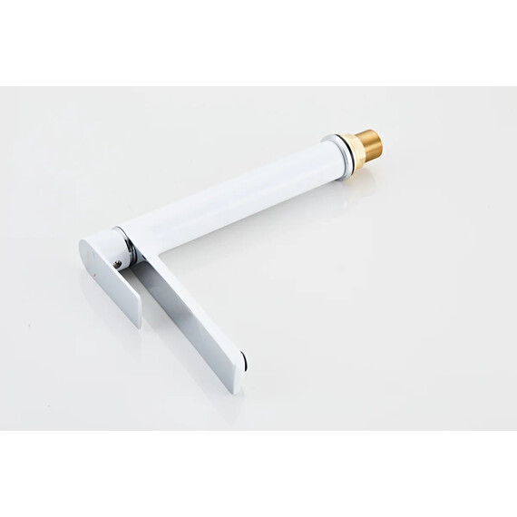 Смеситель для раковины высокий Haiba HB11505-8, белый/хром - фото 9