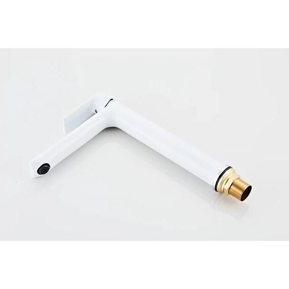 Смеситель для раковины высокий Haiba HB11505-8, белый/хром - фото 6